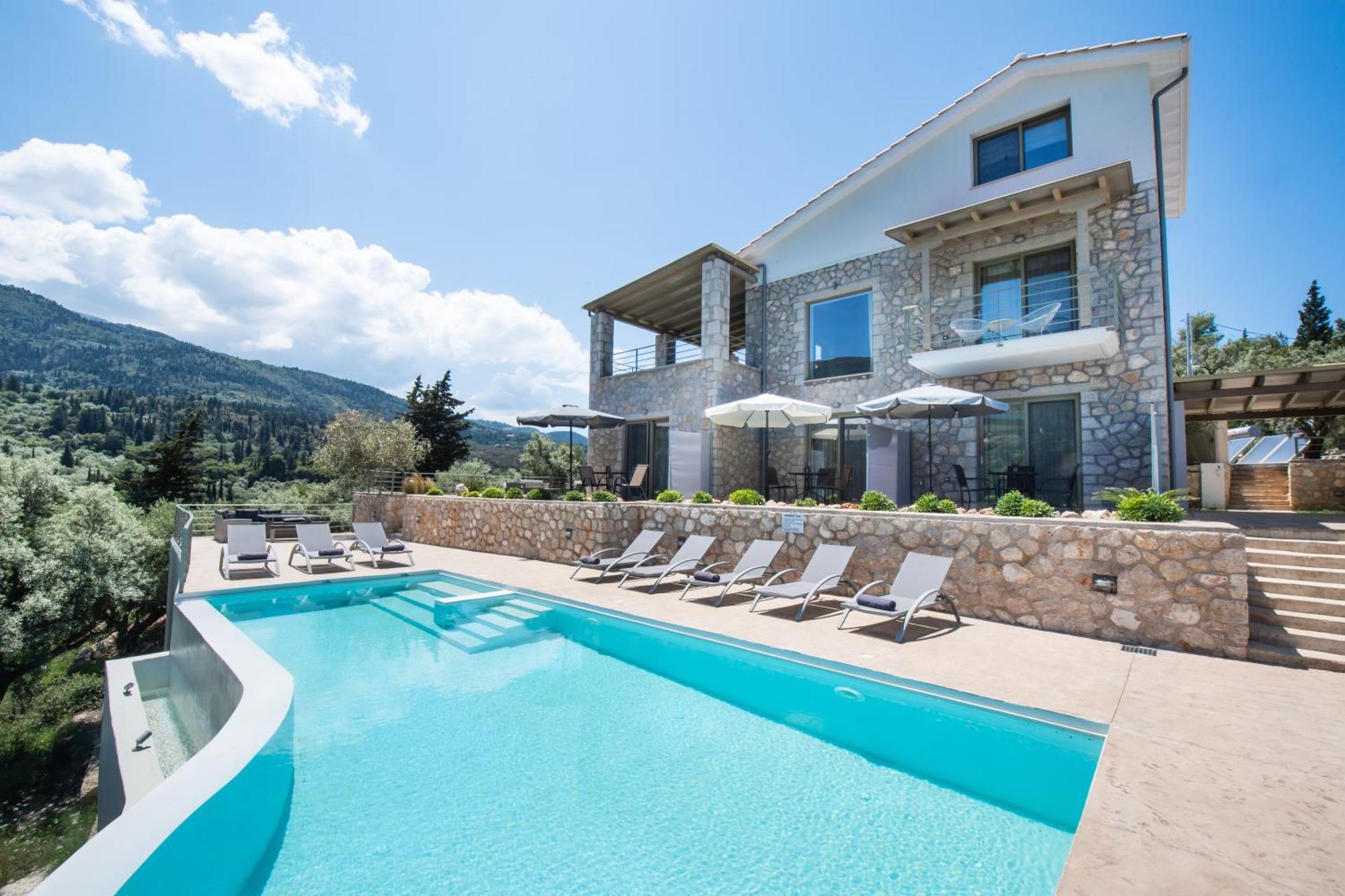 Mylos Mountain Villas- Villa Giorgio Áyios Nikítas Exterior foto